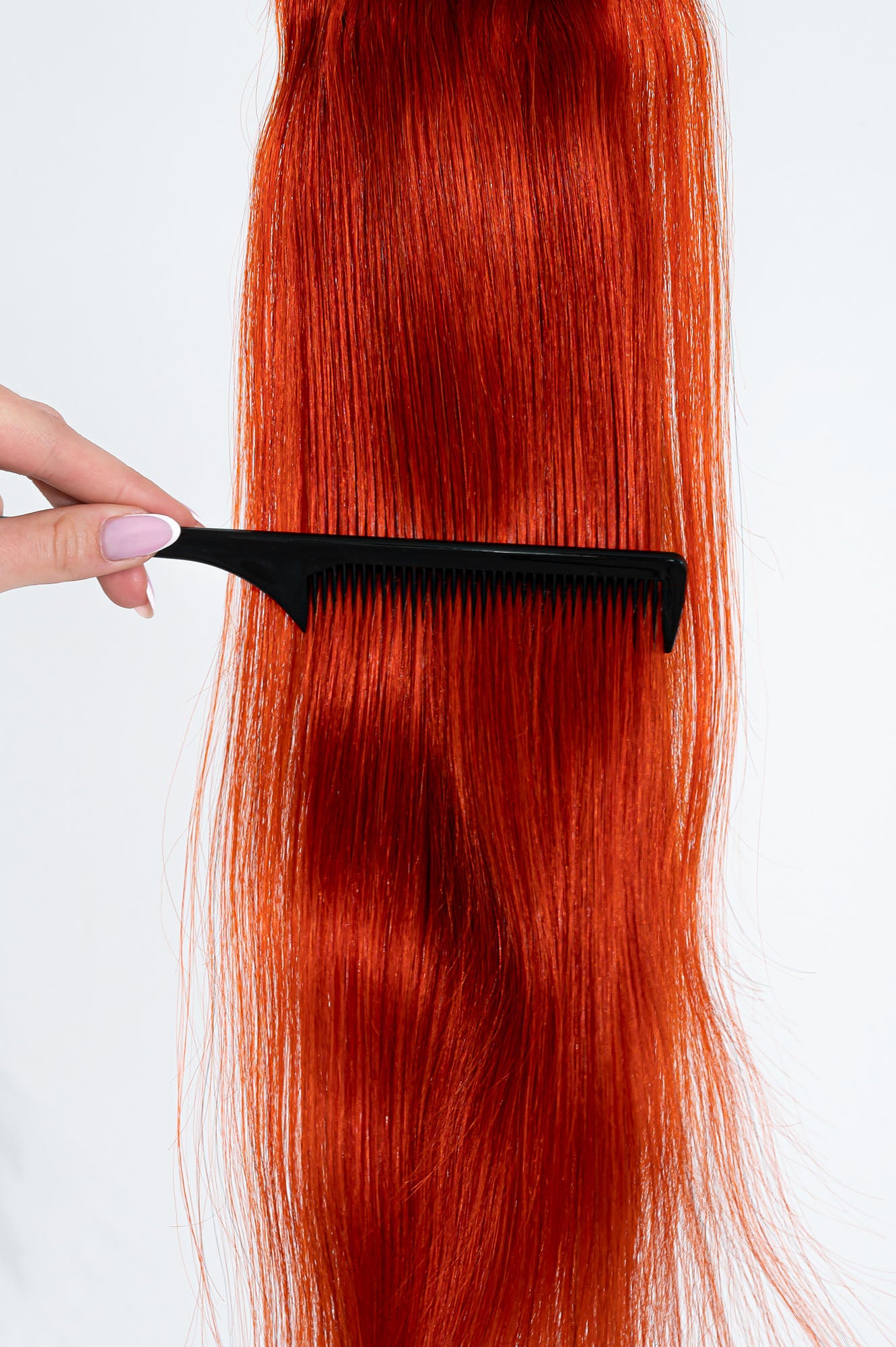 Natūralių plaukų prisegama uodega – kasa, 40 cm, 65 g