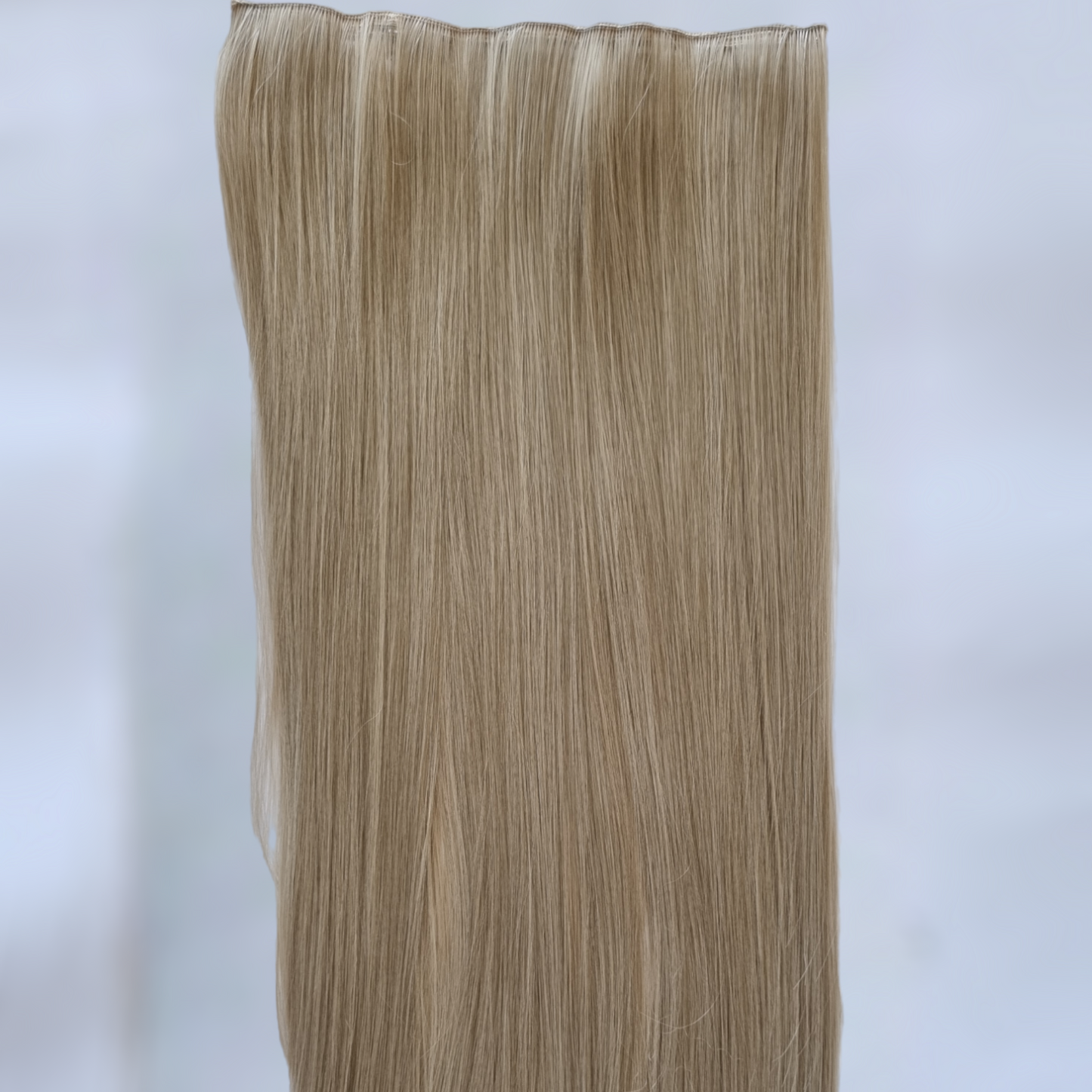Palaidi plaukų tresai su segtukais šviesios spalvos 55 cm, 120 g, 24-613 nr.