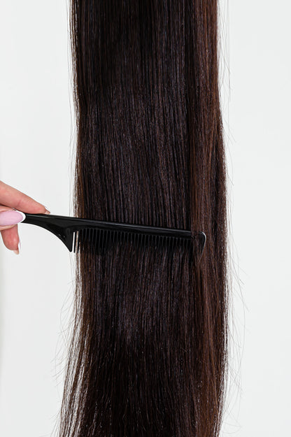 Natūralių plaukų prisegama uodega – kasa, 40 cm, 65 g