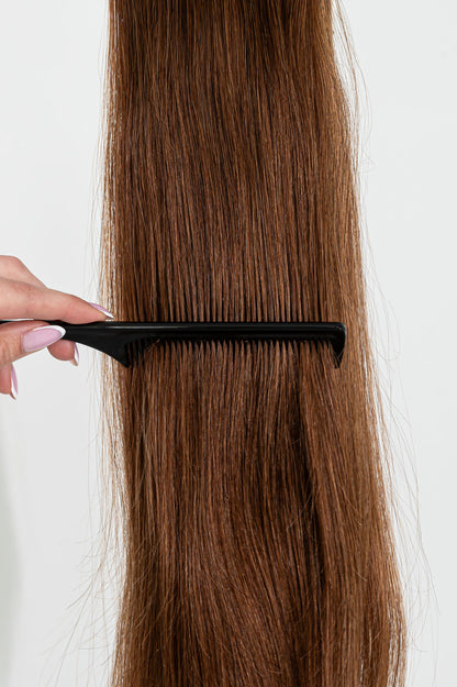 Natūralių plaukų prisegama uodega – kasa, 40 cm, 65 g