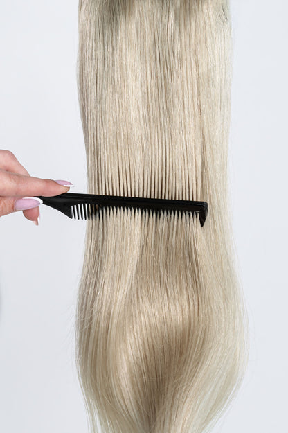 Natūralių plaukų prisegama uodega – kasa, 40 cm, 65 g