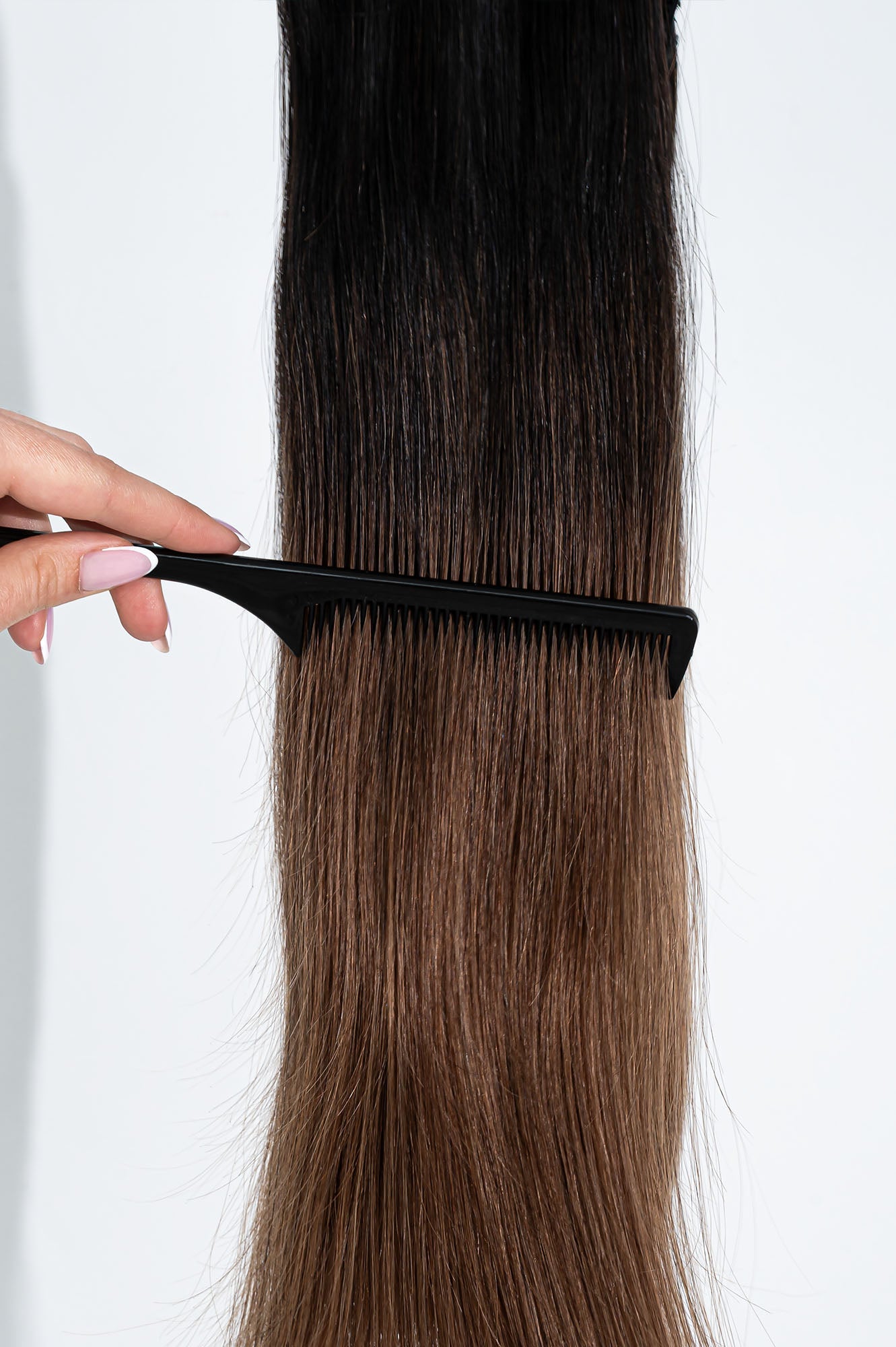 Natūralių plaukų prisegama uodega – kasa, 40 cm, 65 g
